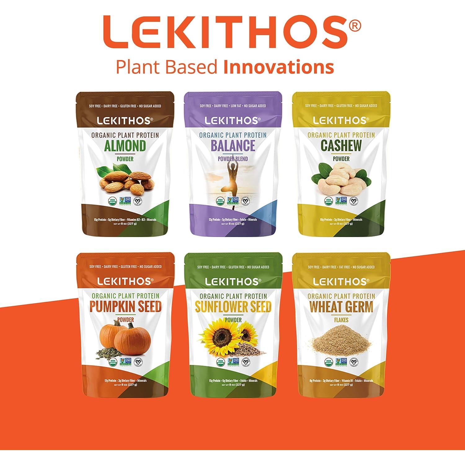 Proteína de Semilla de Calabaza Orgánica Lekithos 227 g - 17 g Proteína