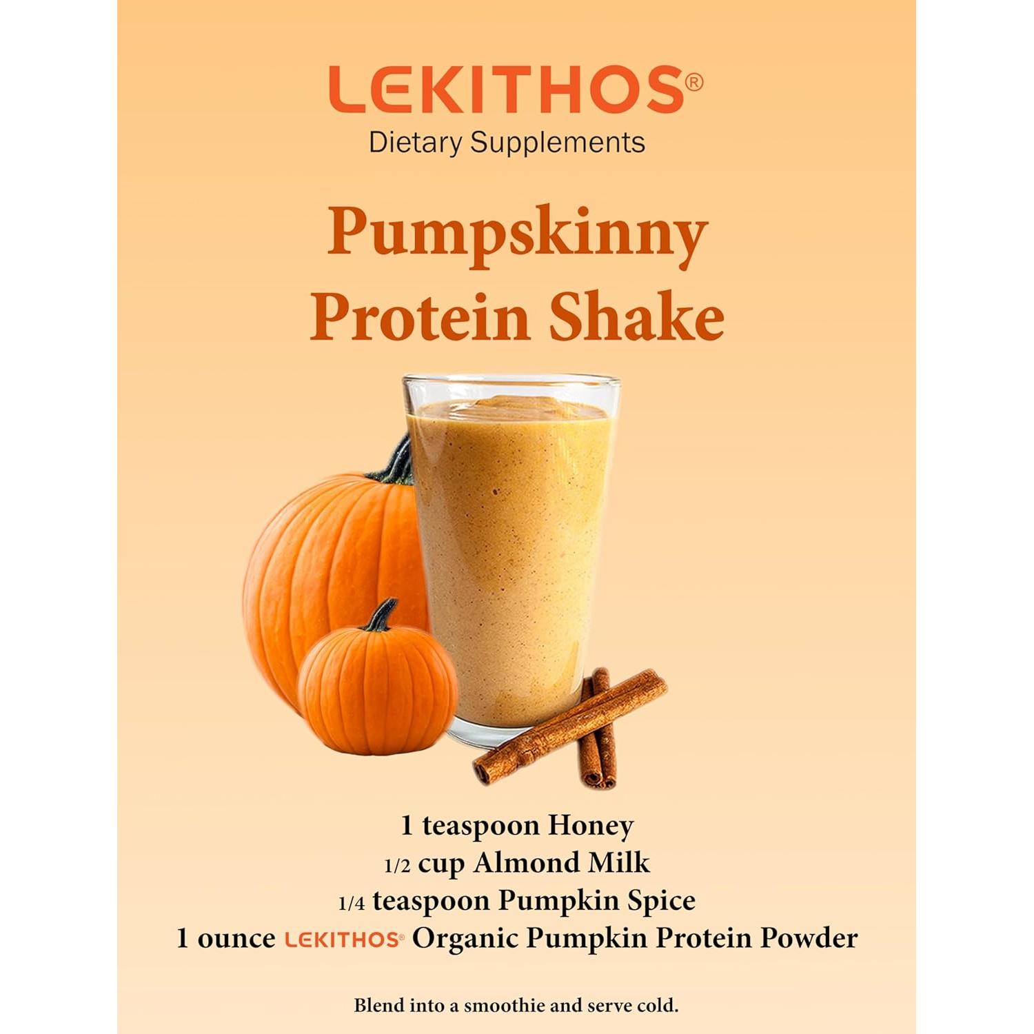 Proteína de Semilla de Calabaza Orgánica Lekithos 227 g - 17 g Proteína