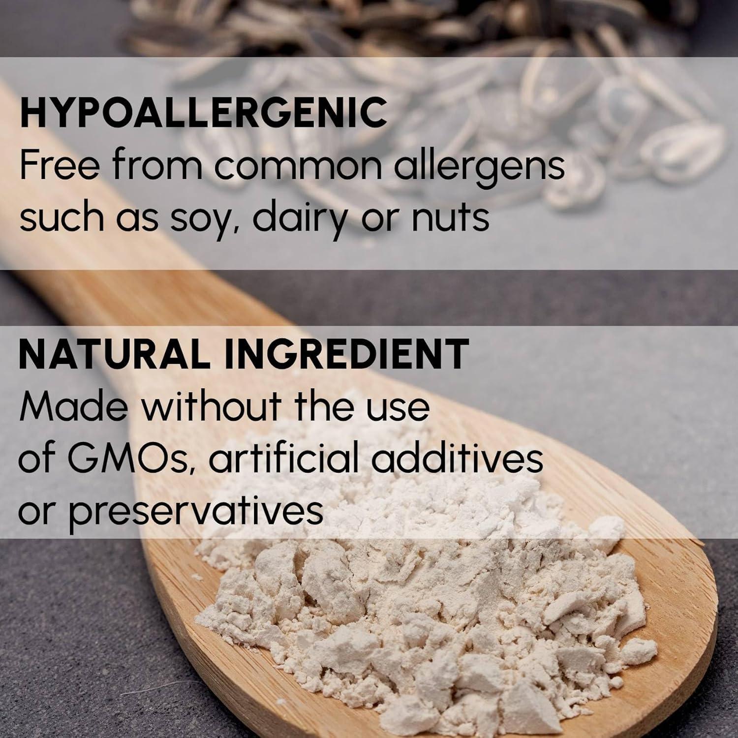 Proteína en Polvo de Girasol Beleon 227 g - 58% Proteína Vegana