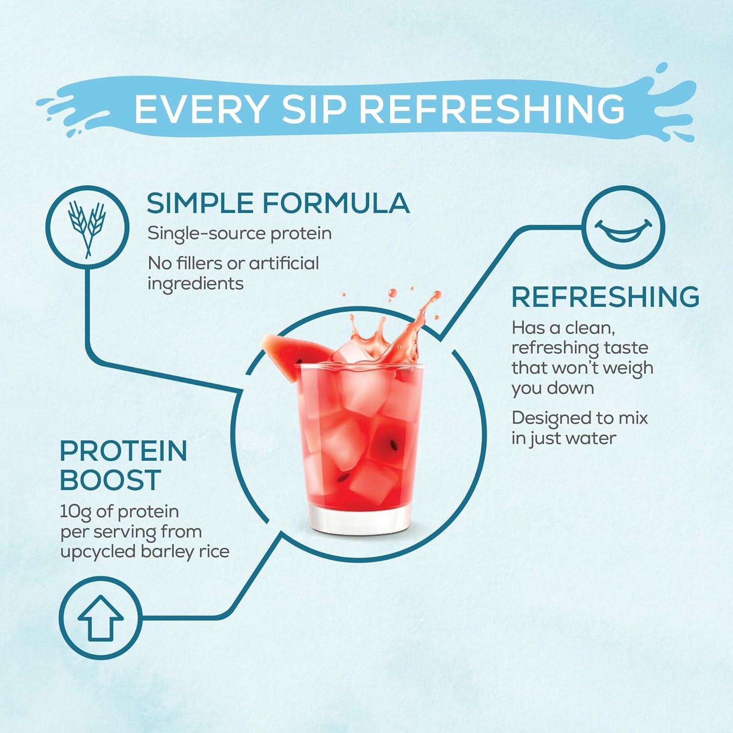 Polvo de Proteína Vegana Sunwarrior 420g Sabor Sandía