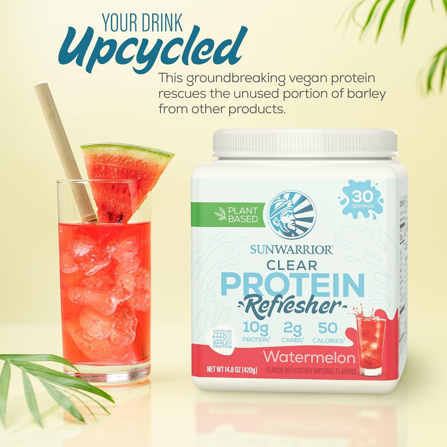 Polvo de Proteína Vegana Sunwarrior 420g Sabor Sandía