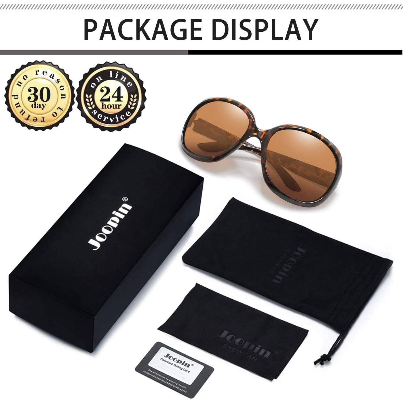 Gafas de sol Joopin grandes para mujer, polarizadas UV400