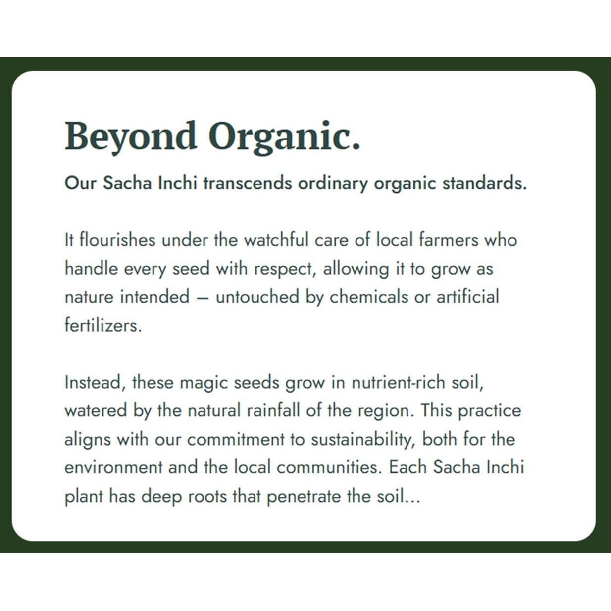 Sacha Inchi Polvo de Proteína Vegetal 0.91 kg - Vegano y Libre de Alérgenos