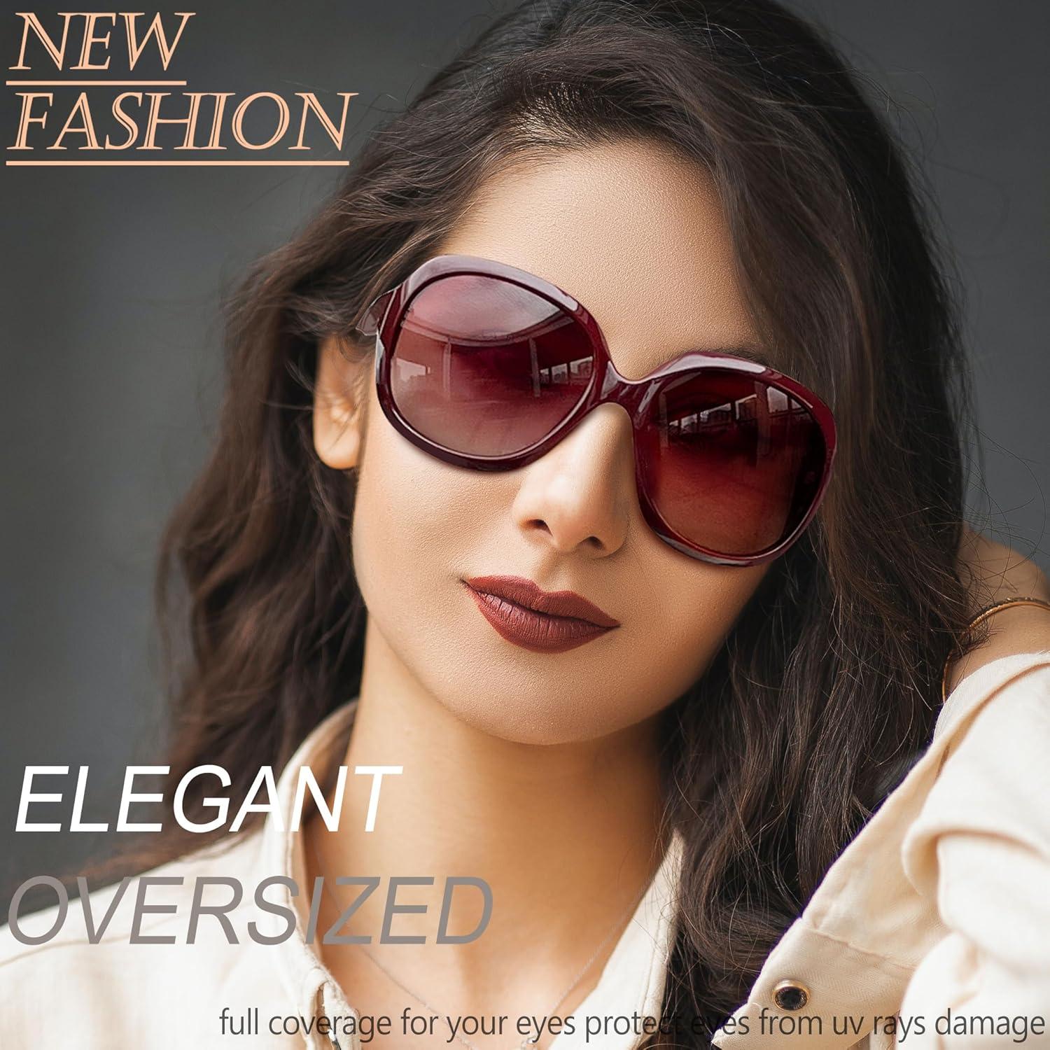 Gafas de sol grandes Joopin para mujer, polarizadas UV400