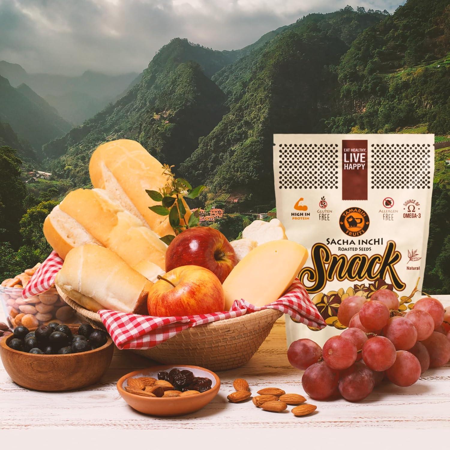 Snack de Semilla de Sacha Inchi Tamarin Fruits 300g Orgánico Keto