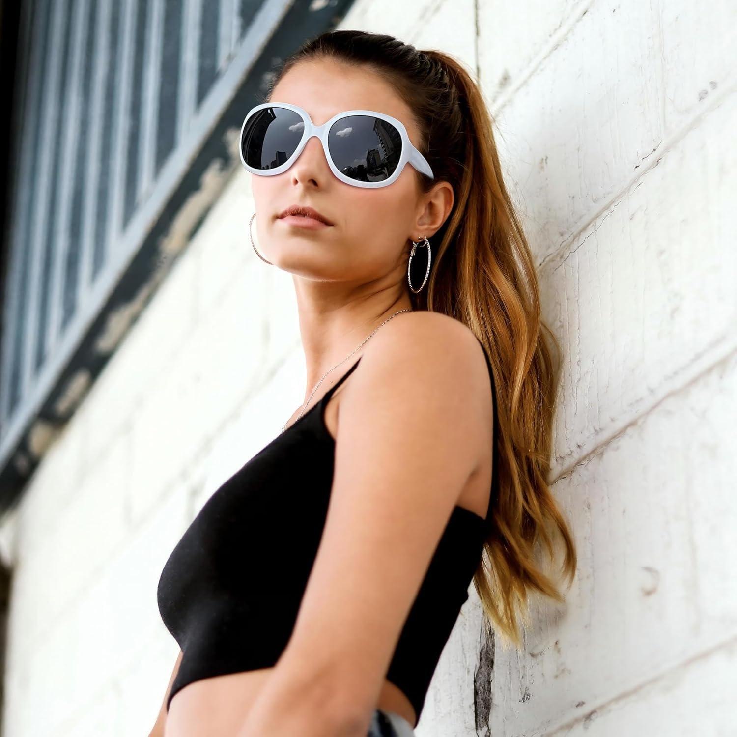 Gafas de sol grandes Joopin polarizadas UV400 para mujeres