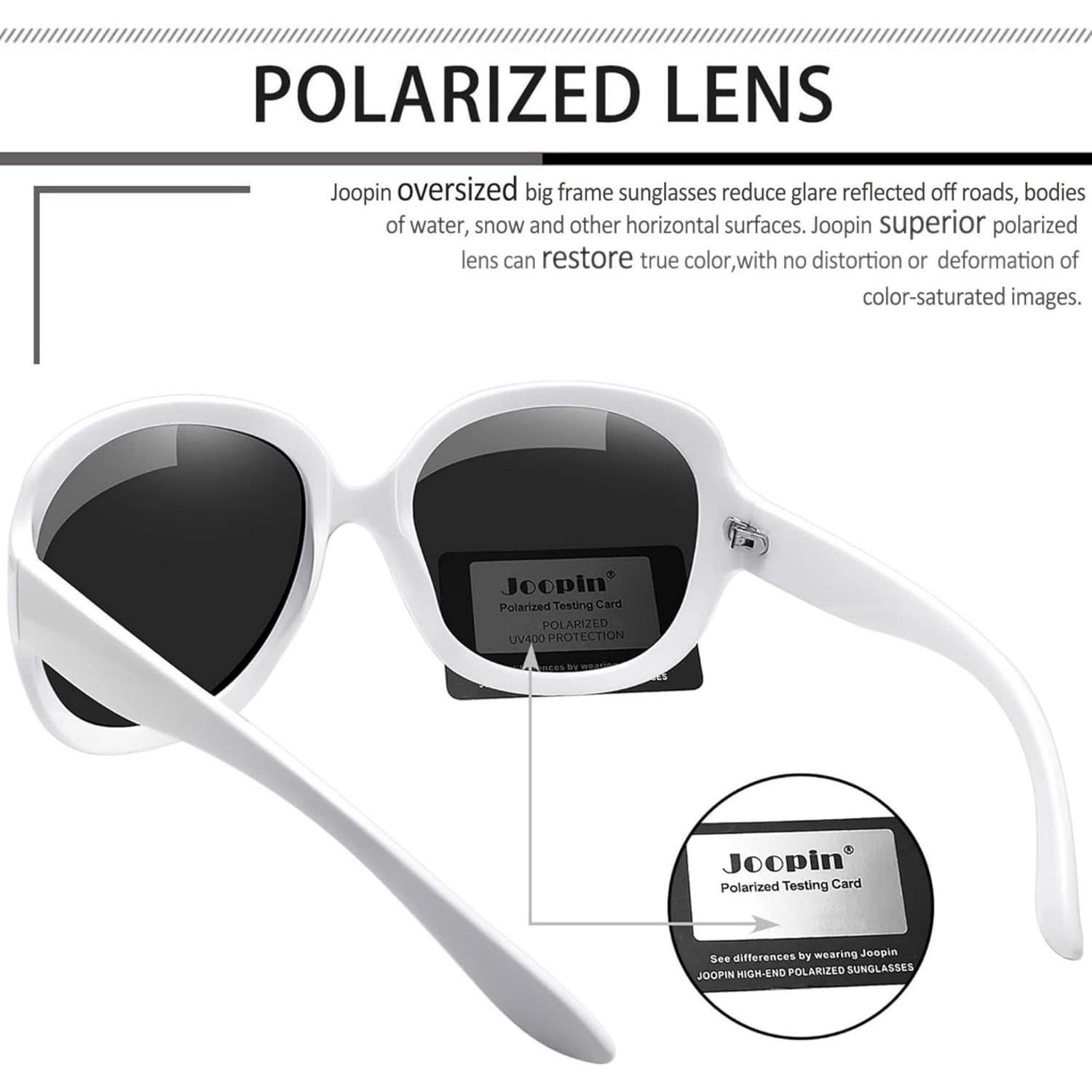 Gafas de sol grandes Joopin polarizadas UV400 para mujeres