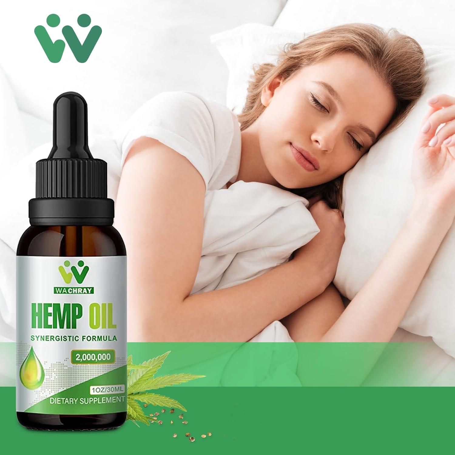 Gotas de Aceite de Cañamo WACHRAY 3x30ml Alta Potencia