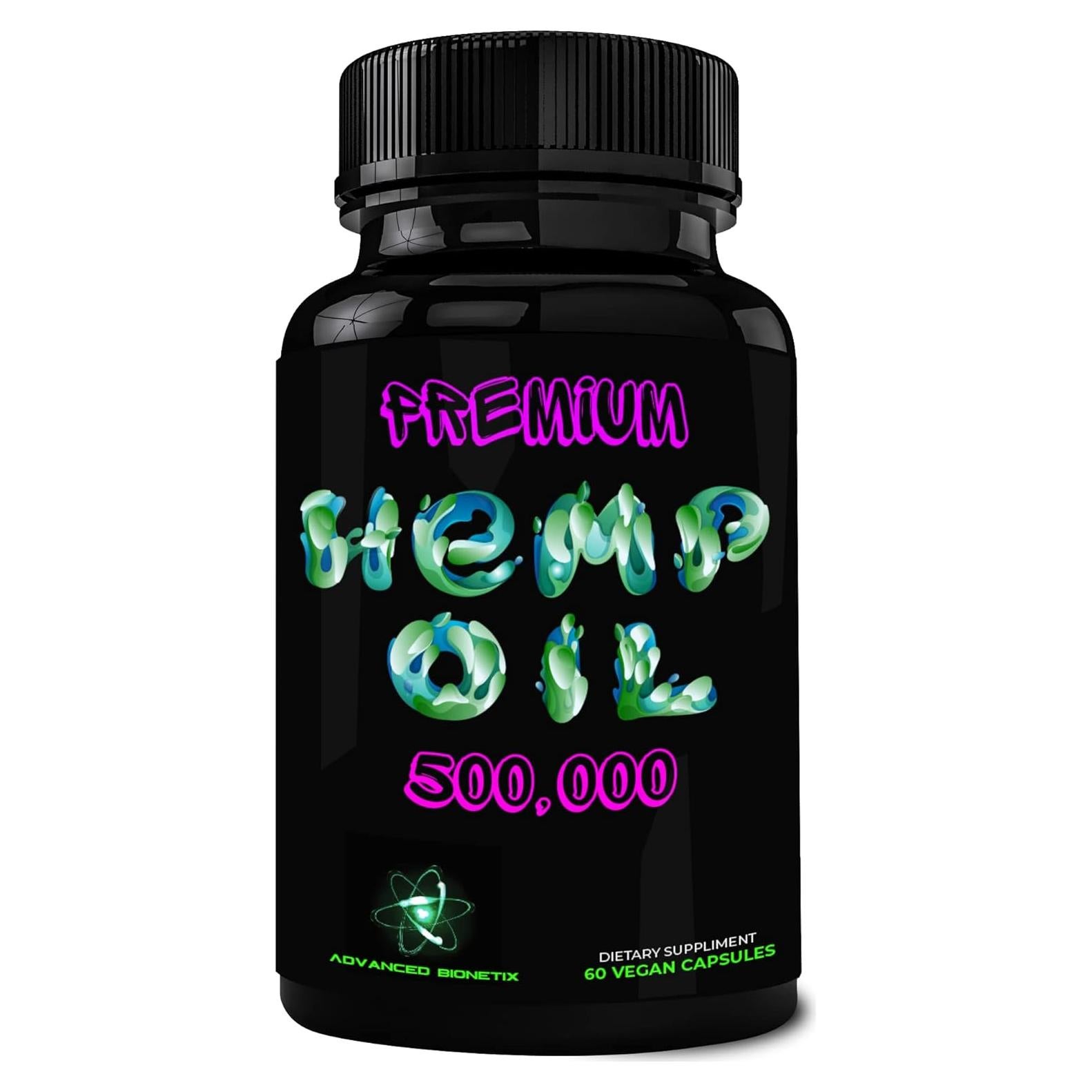 True Hemp Oil 500,00 Hemp Oil Blend w/Ingredient You Need for Body Aches, worriedness & to Feel Calm