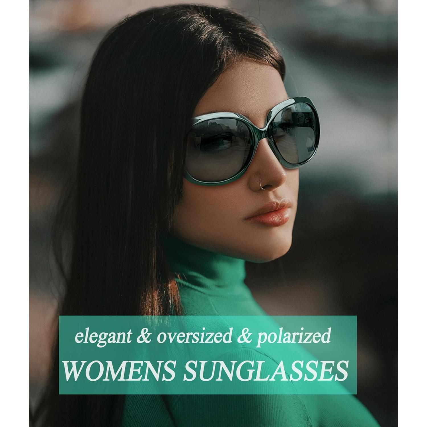 Gafas de sol grandes Joopin para mujer UV400 polarizadas