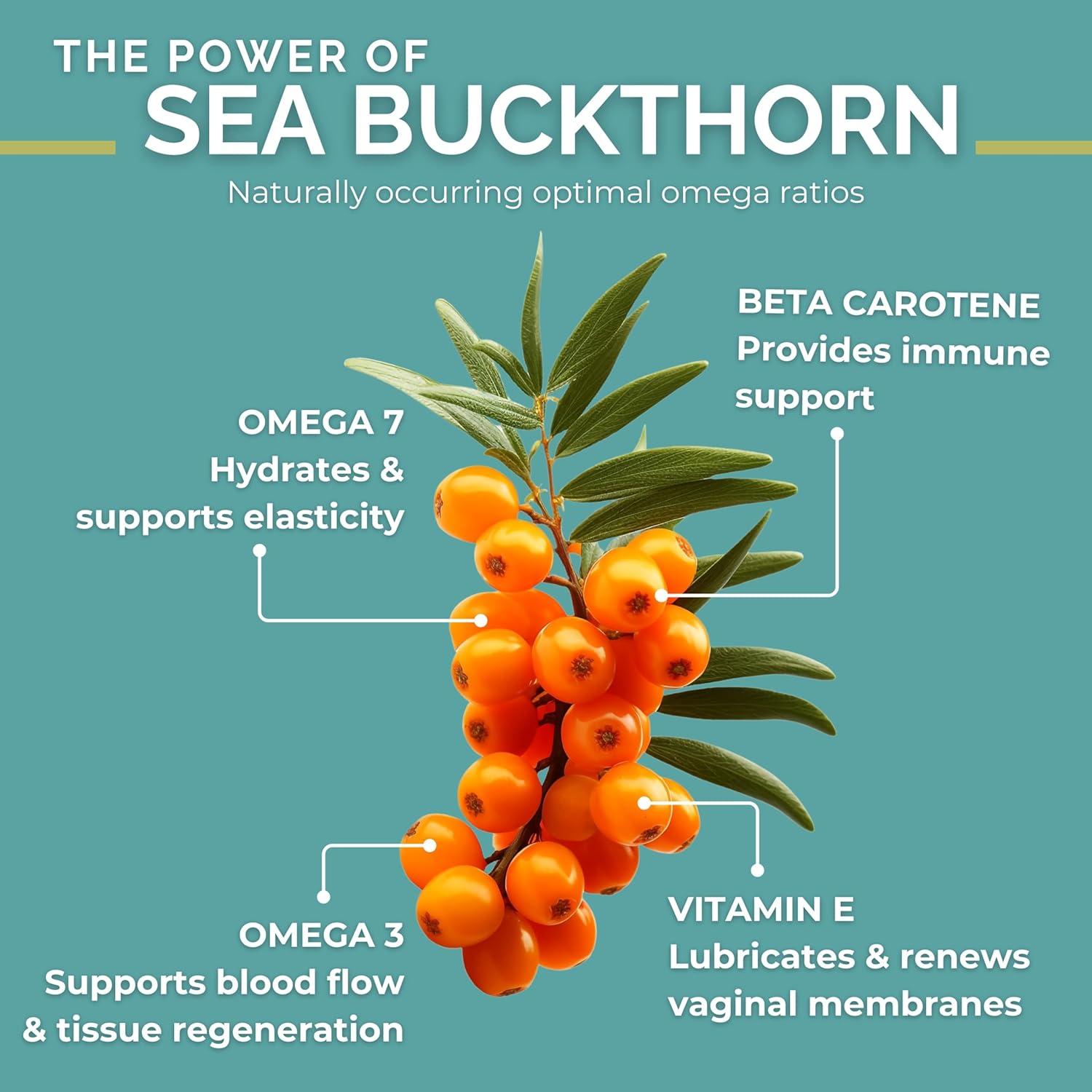 Suplemento Fem-Omega7 SeabuckWonders 60 Cápsulas Hidratantes