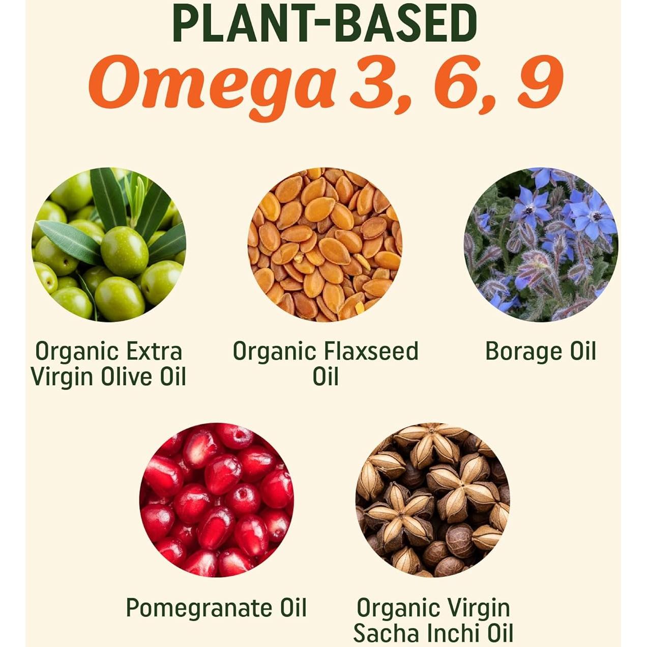 Suplemento Vegano Omega 3 6 9 MAV Nutrition 2000mg 60 Cápsulas