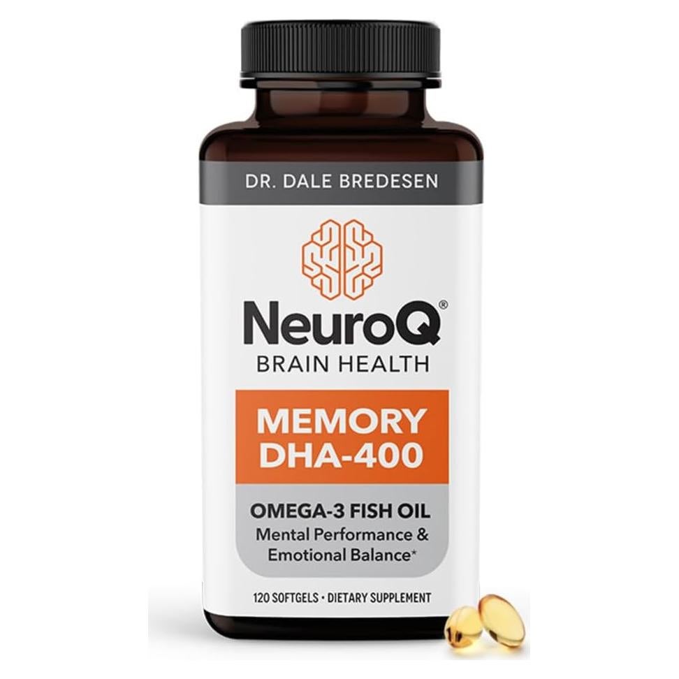 Suplemento de Memoria DHA-400 LifeSeasons - 120 Gelatinas