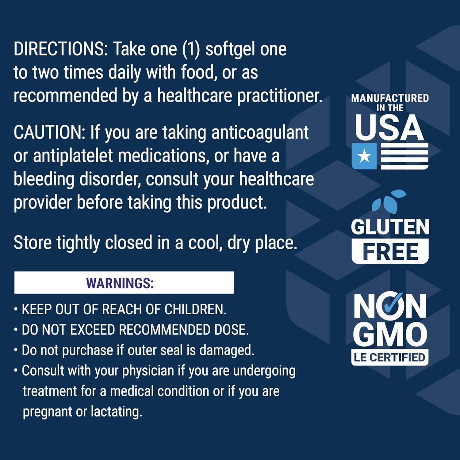 Life Extension Mega GLA Lignanos de Sésamo 30 Gelatinas Blandas