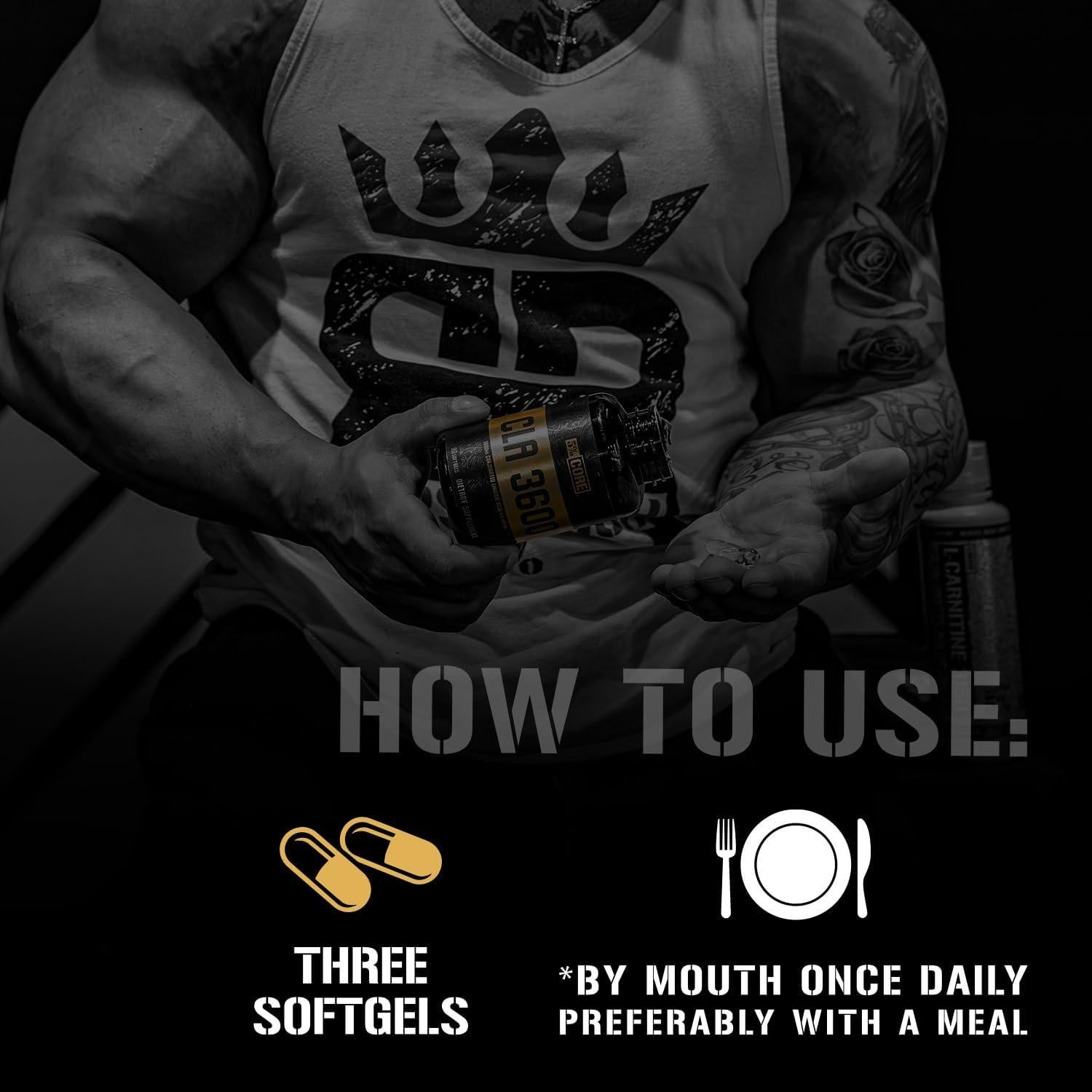 Suplemento CLA 5% Nutrition 3600 mg - Pérdida de Grasa