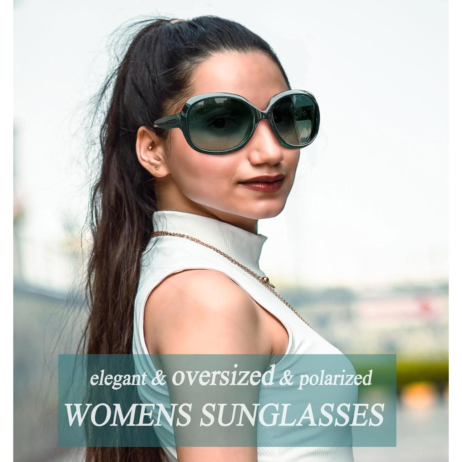 Gafas de sol grandes Joopin para mujeres, polarizadas UV400