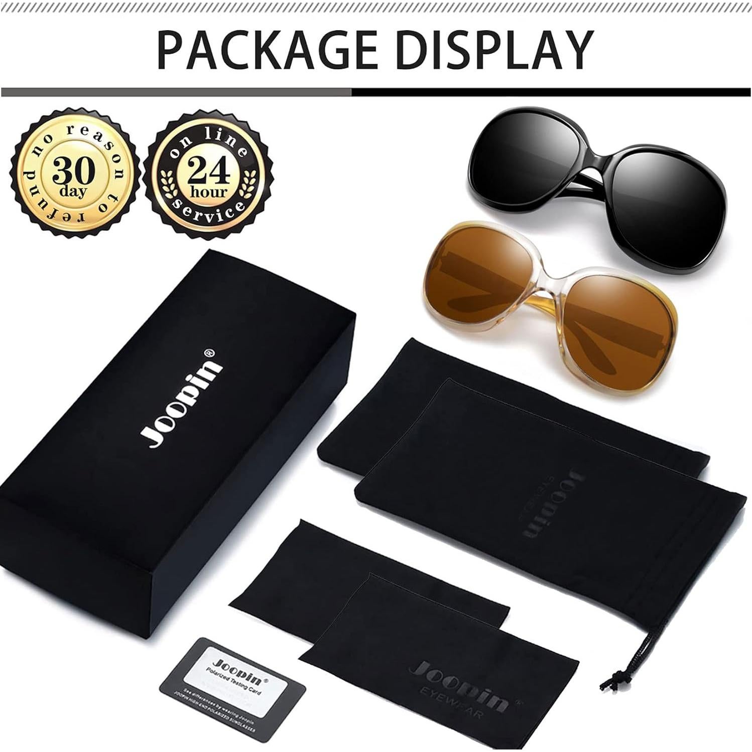 Gafas de sol Joopin grandes polarizadas UV400 para mujeres