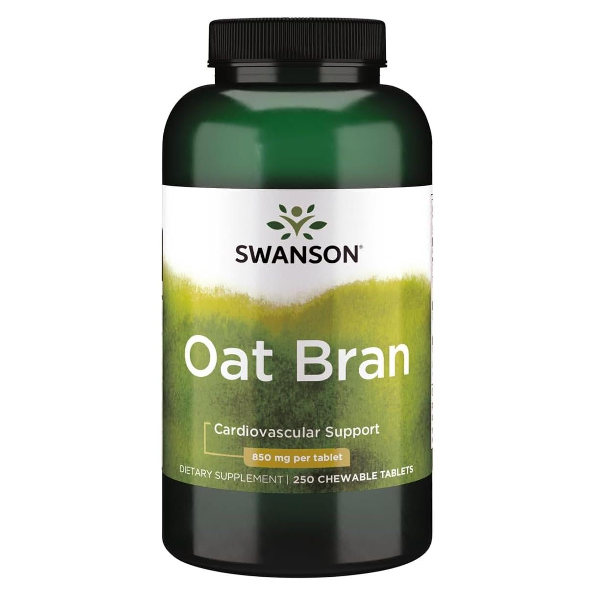 Swanson Salvado de Avena 850 mg 250 Cápsulas Suplemento