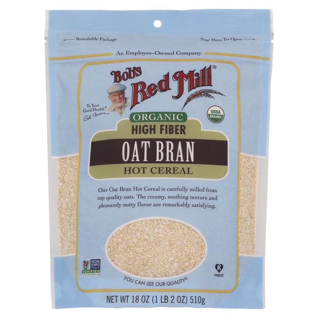 Cereal de Salvado de Avena Orgánico Bob's Red Mill 510 g