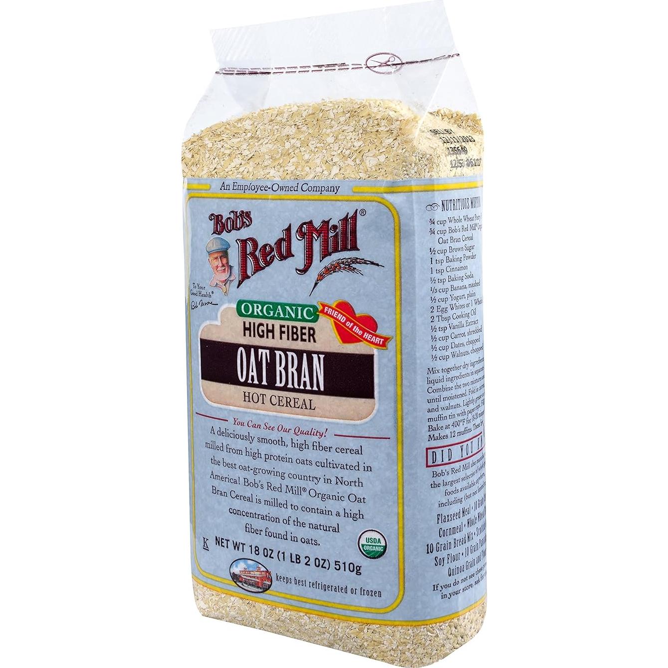 Cereal Caliente de Salvado de Avena Orgánico Bob's Red Mill 2040g