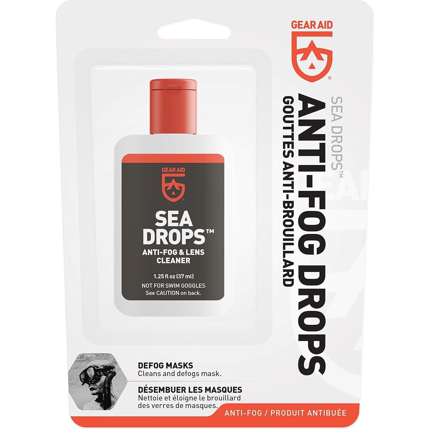 Limpiador Antivaho GEAR AID Sea Drops 1.25 oz para Buceo