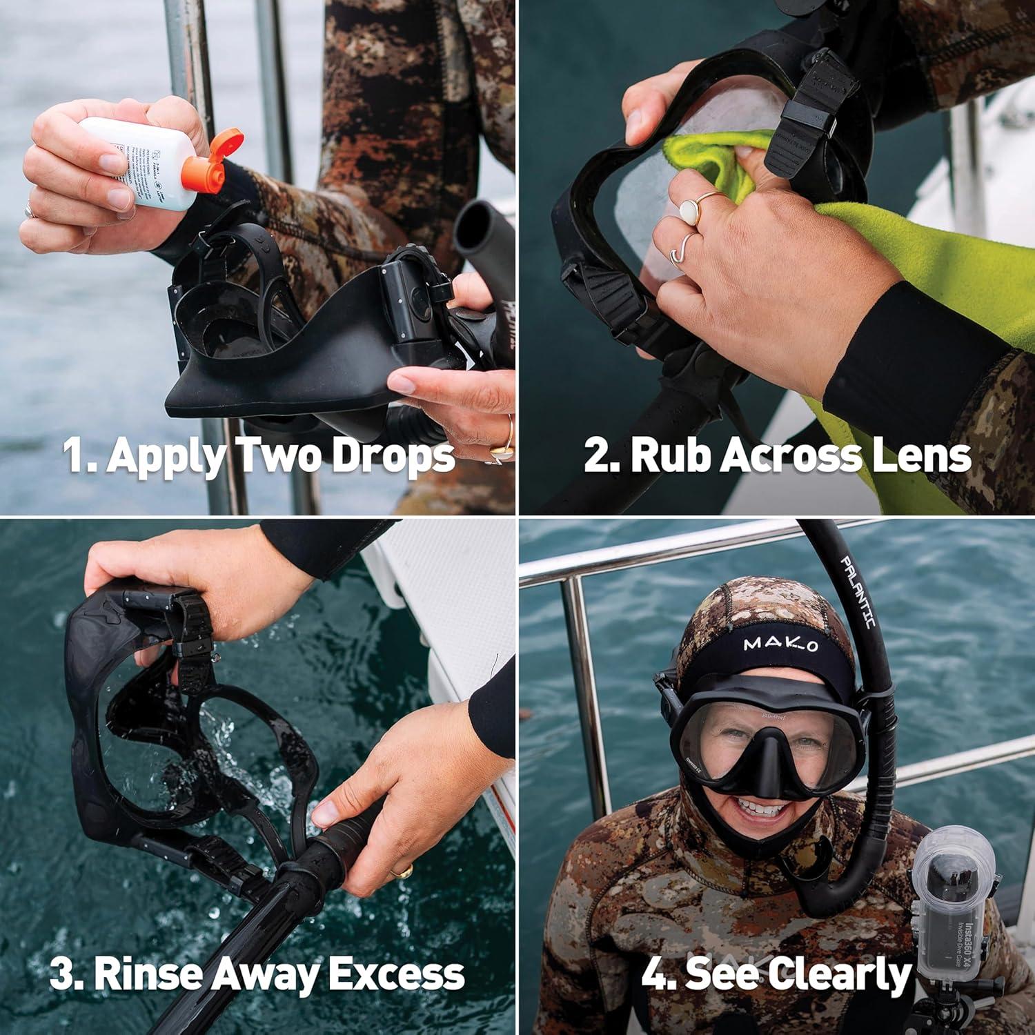 Limpiador Antivaho GEAR AID Sea Drops 1.25 oz para Buceo