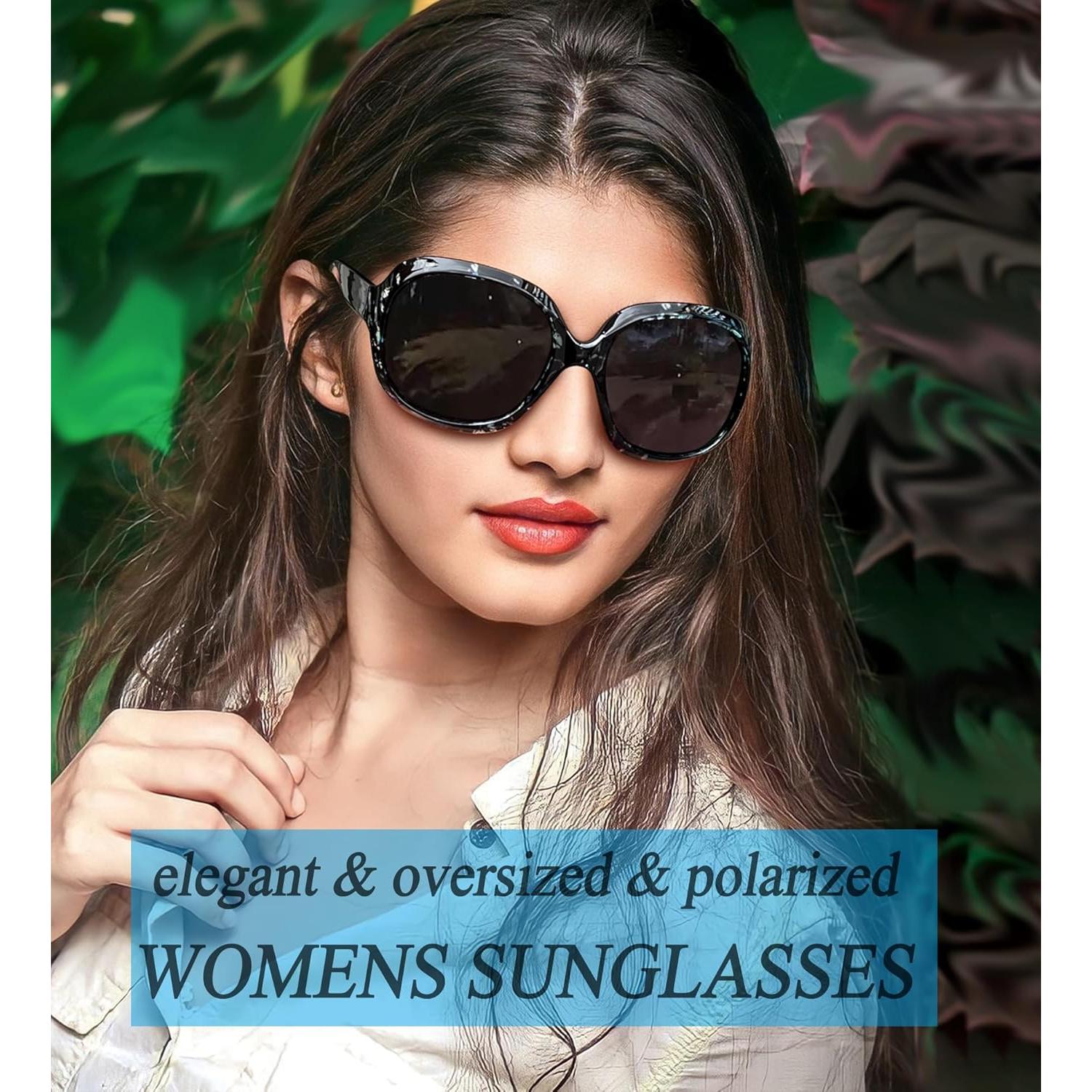 Gafas de sol grandes Joopin polarizadas UV400 para mujeres