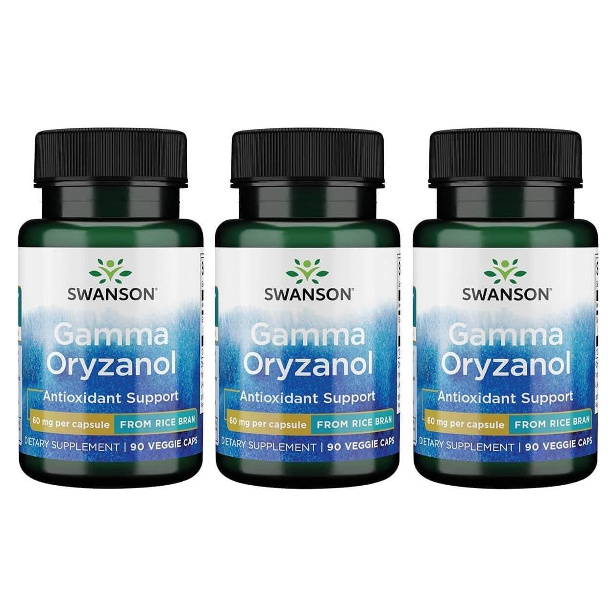 Swanson Gamma Oryzanol 60 mg - 90 Cápsulas Vegetales
