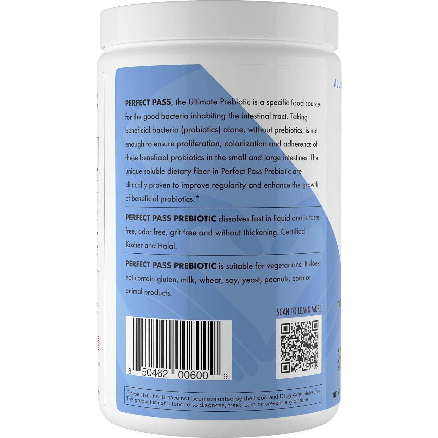 Polvo de Goma Guar Hidrolizada Perfect Pass 210g - Sin Gluten