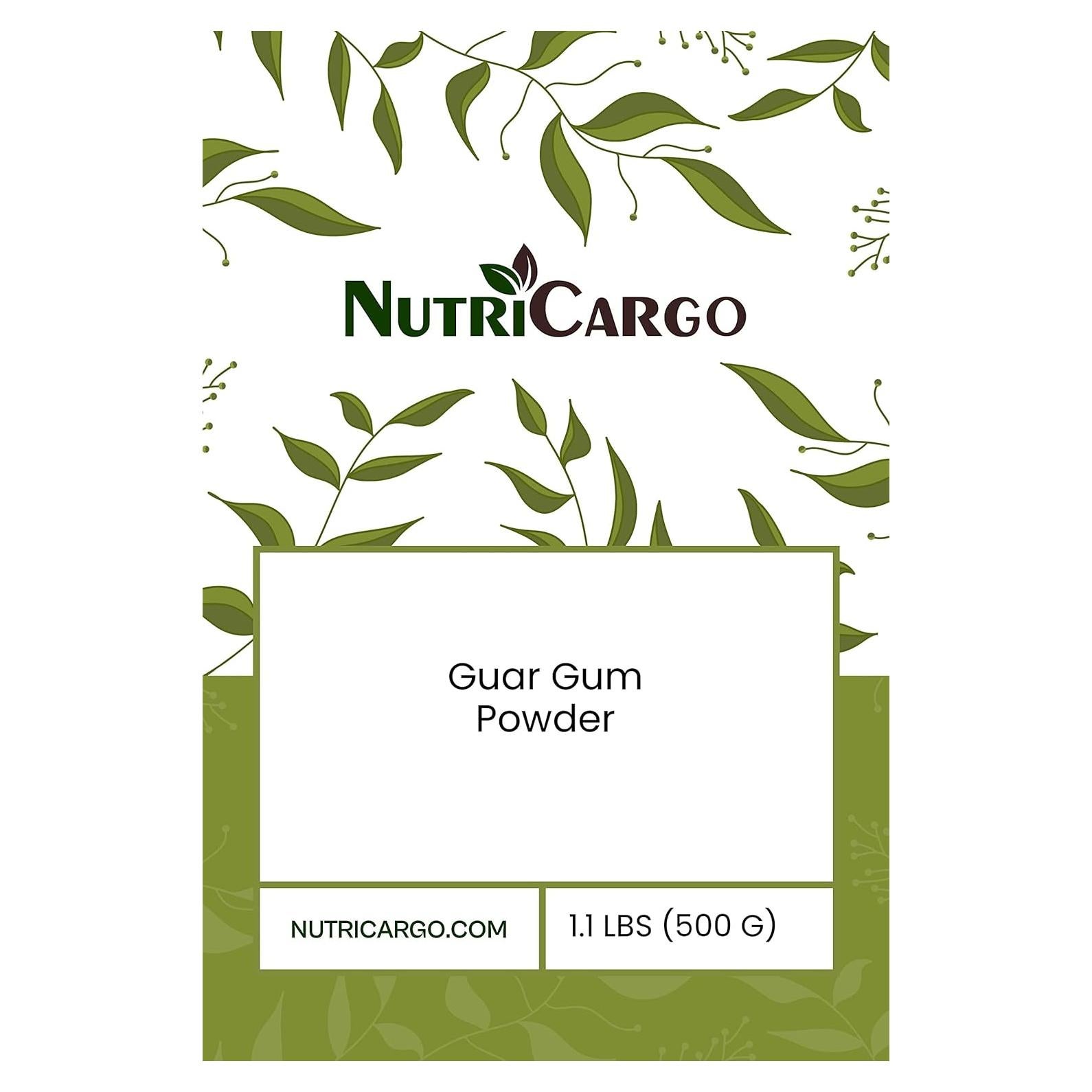 Polvo de Goma Guar NutriCargo 500 g - Espesante Natural