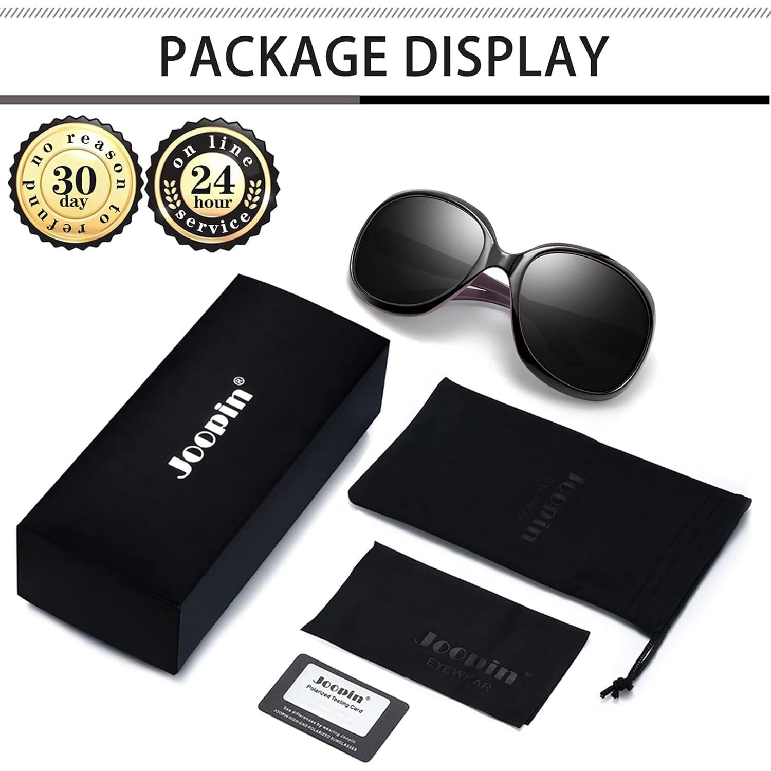 Gafas de sol Joopin grandes polarizadas UV400 para mujer