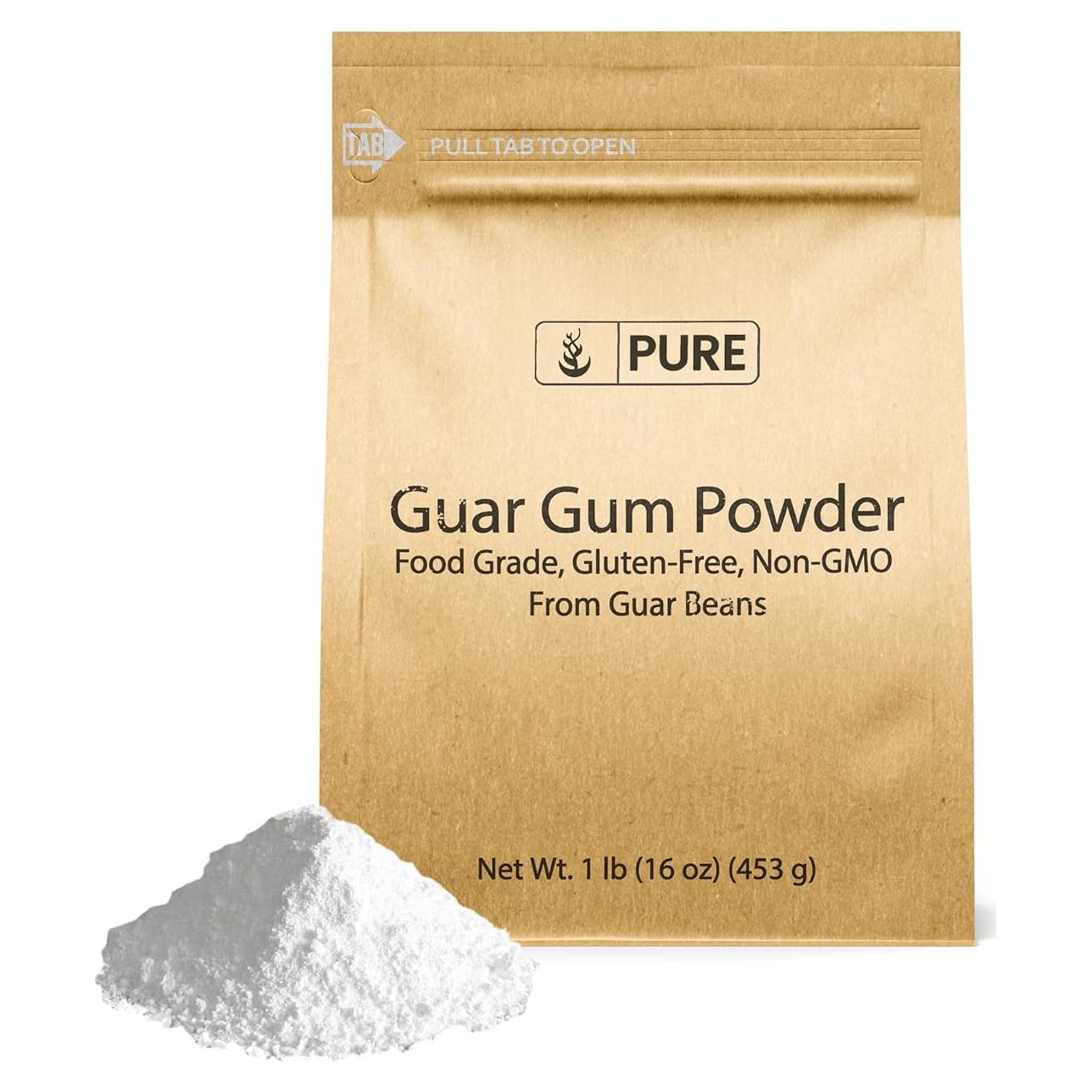 Goma Guar Grado Alimenticio 0.45kg Ingredientes Puros