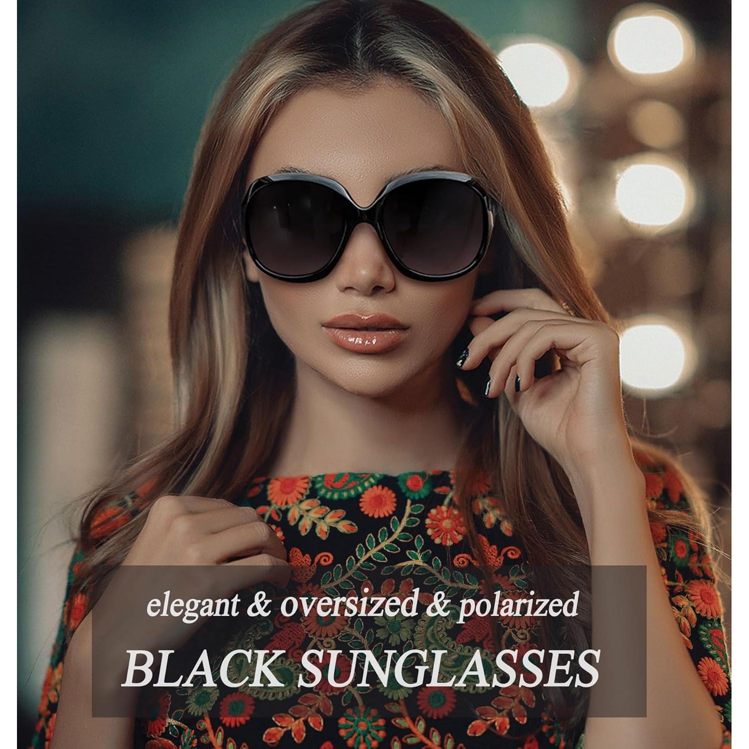 Gafas de sol grandes Joopin para mujer, polarizadas UV400