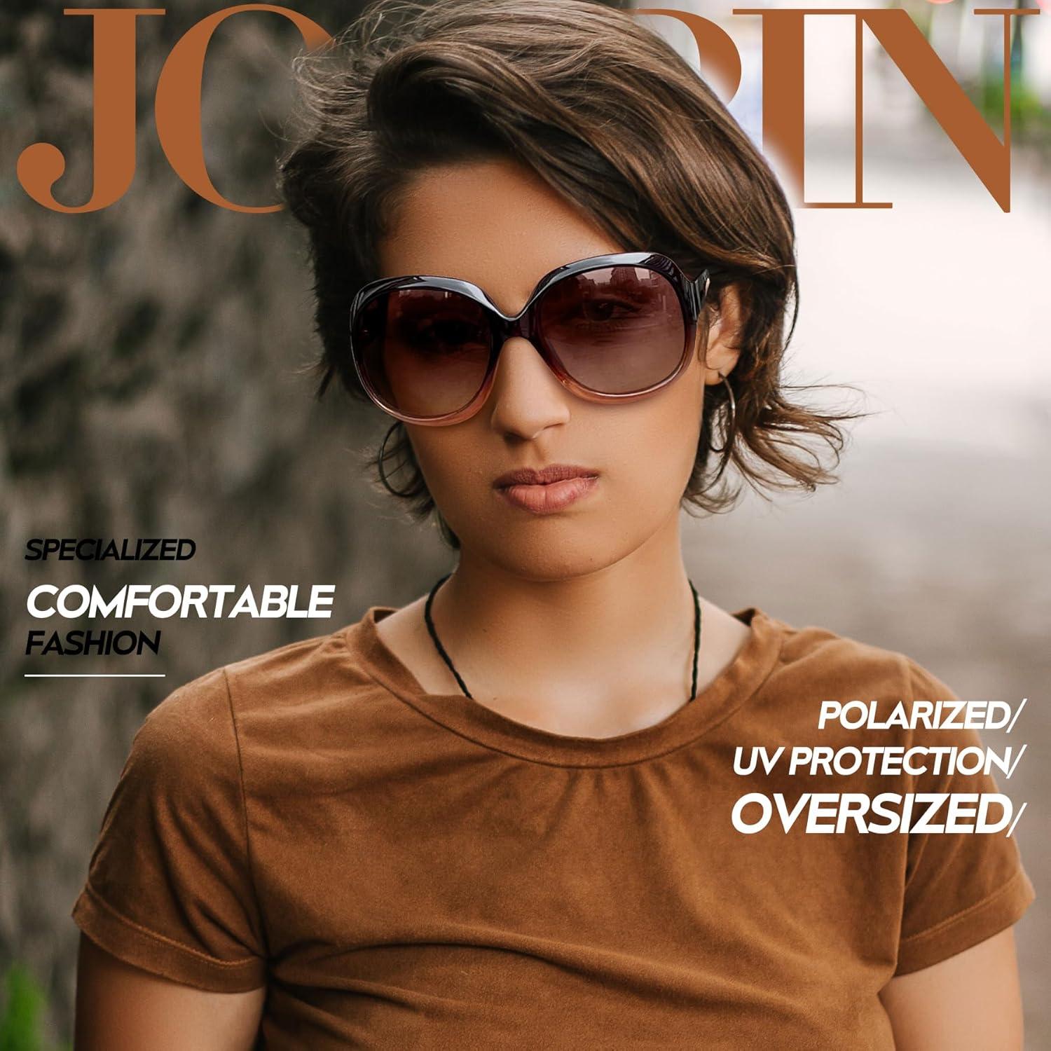Gafas de sol grandes Joopin para mujeres, polarizadas UV400