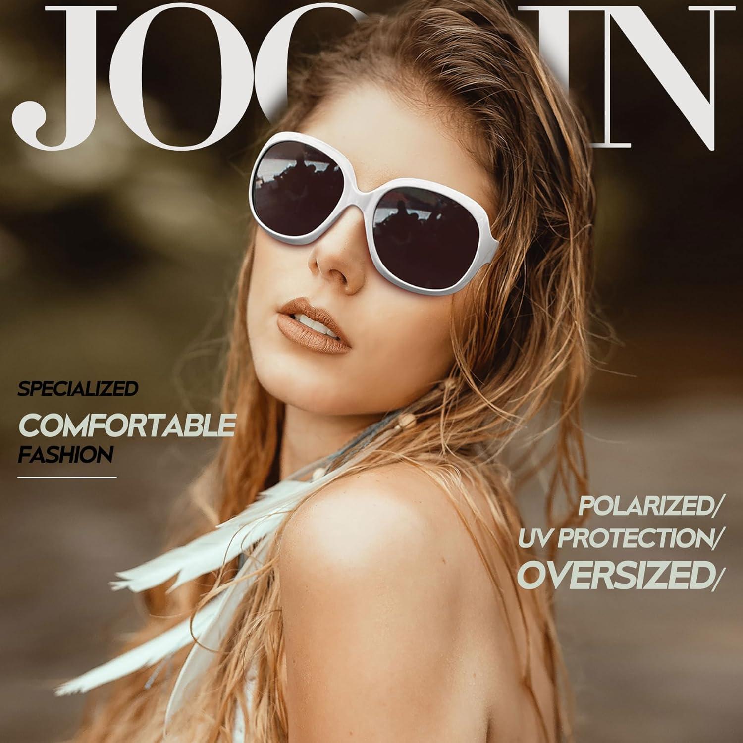 Gafas de sol grandes Joopin para mujeres, polarizadas UV400