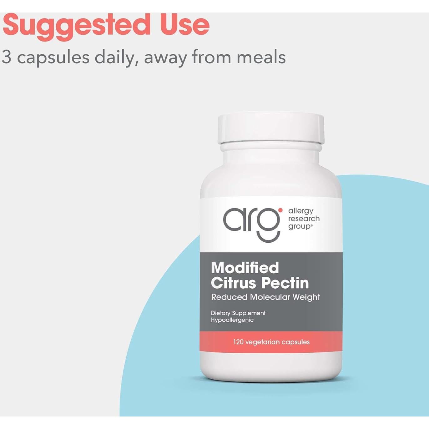 Pectina de Cítricos Modificada ARG - 120 Cápsulas Vegetarianas