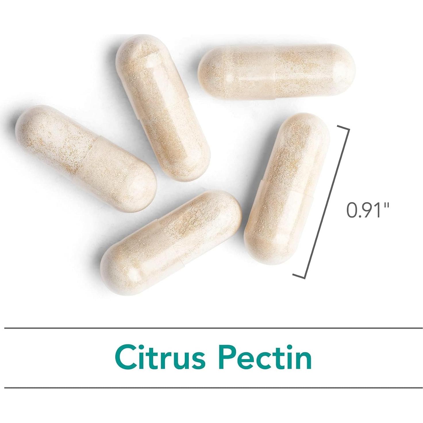 Suplemento Digestivo Pectina Cítrica Modificada Nutricology 120 Cápsulas