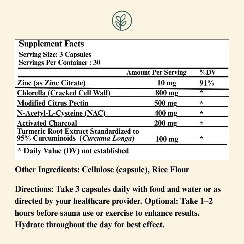 Suplemento Detox PlastiClear 230g - Microplásticos y Metales Pesados