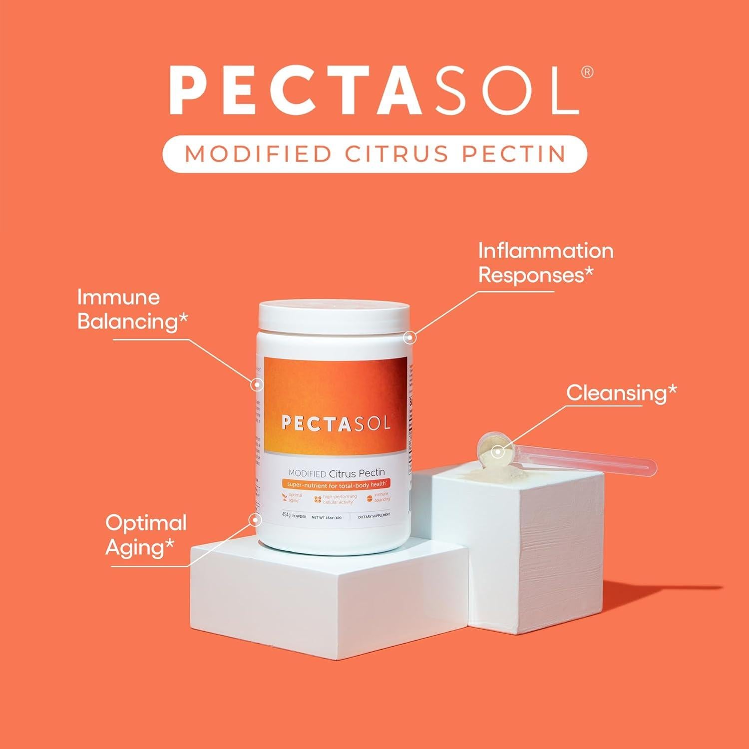 Paquete Detox Rescue EcoNugenics - Pectasol 454g + GlyphoDetox 120 Cápsulas