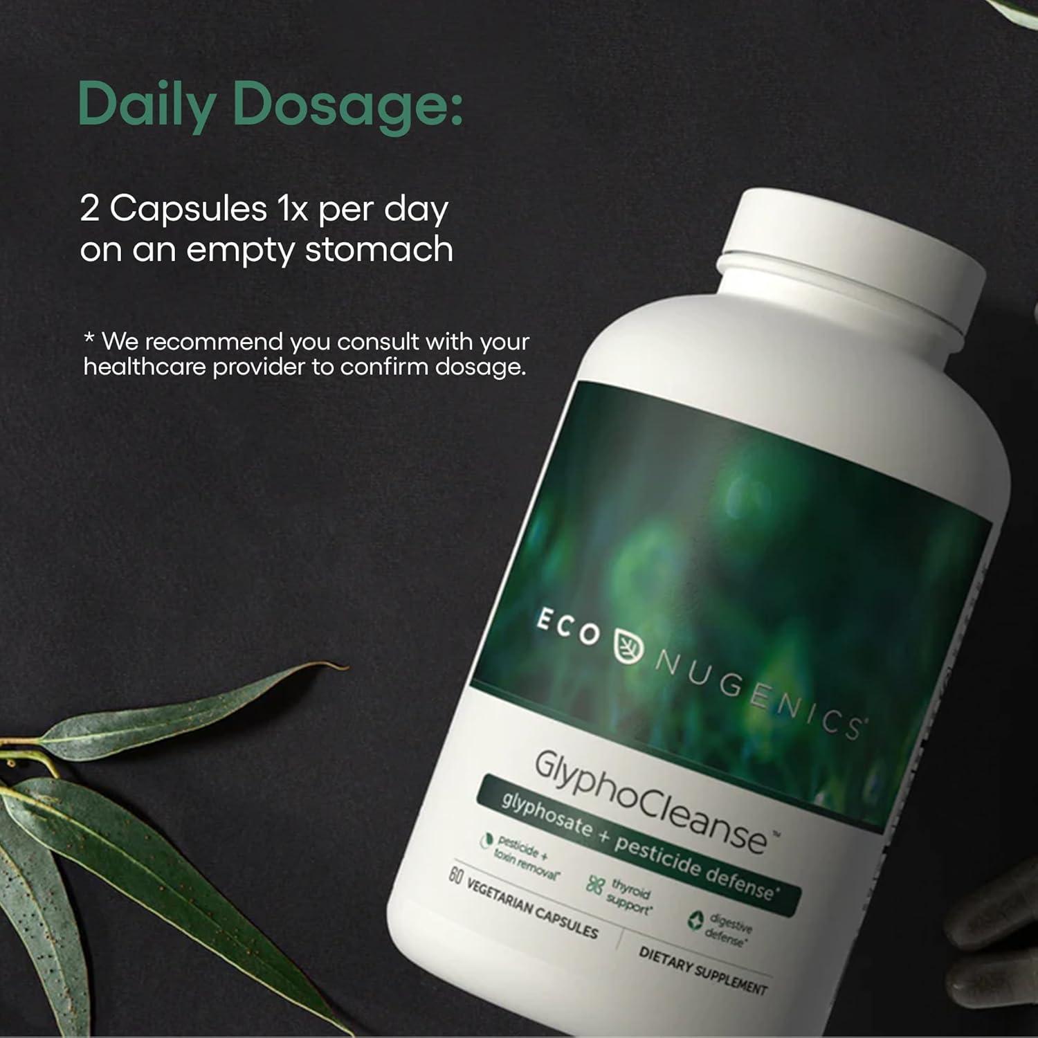 Paquete Detox Rescue EcoNugenics - Pectasol 454g + GlyphoDetox 120 Cápsulas