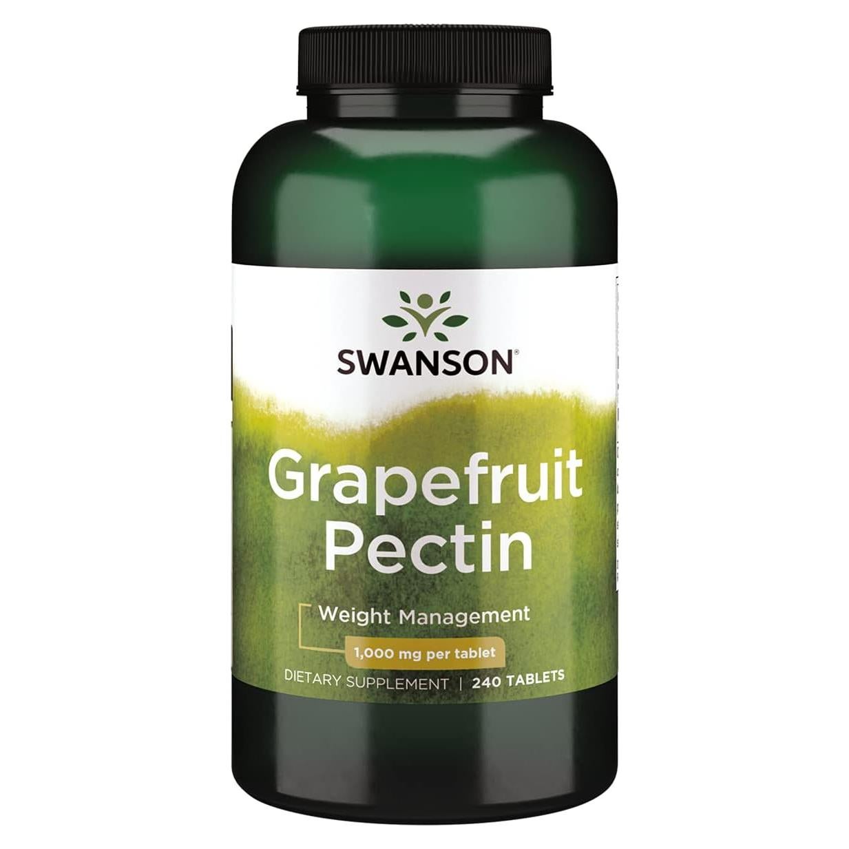 Pectina de Pomelo Swanson 1000 mg 240 Tabletas Veganas