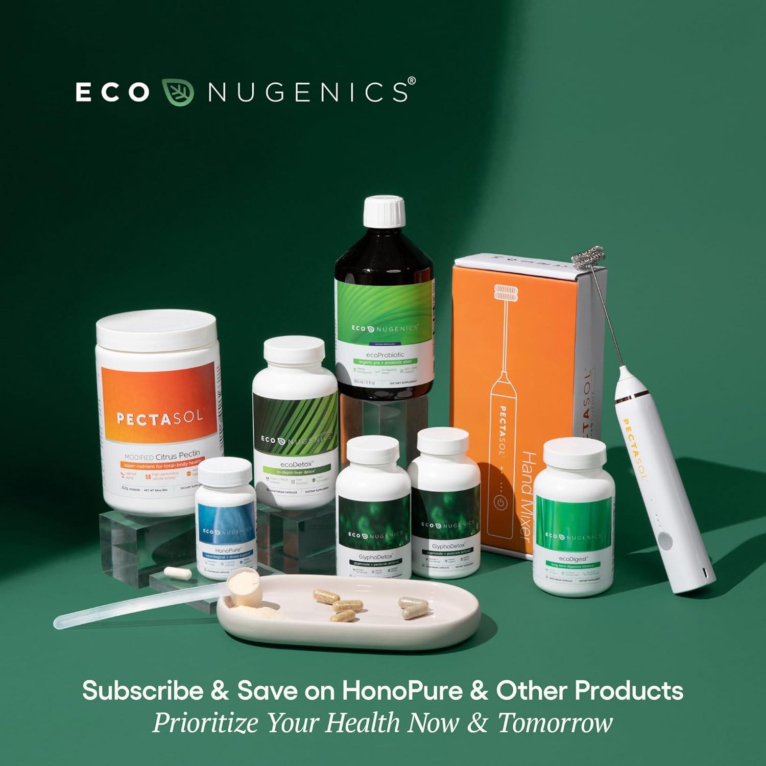 Suplemento Detox EcoNugenics PectaClear 60 Cápsulas - Elimina Tóxicos