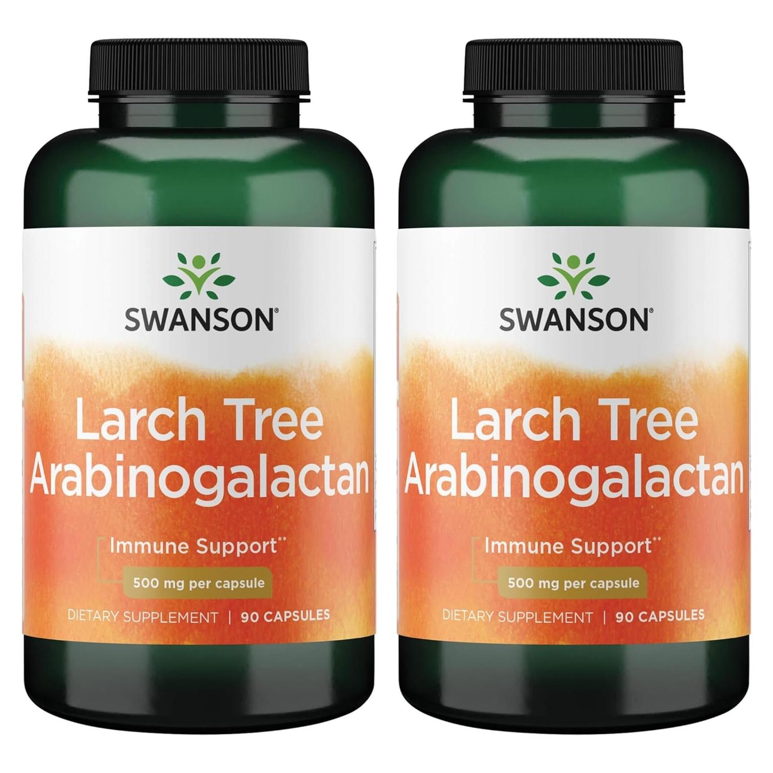 Arabinogalactano Swanson 500 mg 90 Cápsulas - Inmunidad