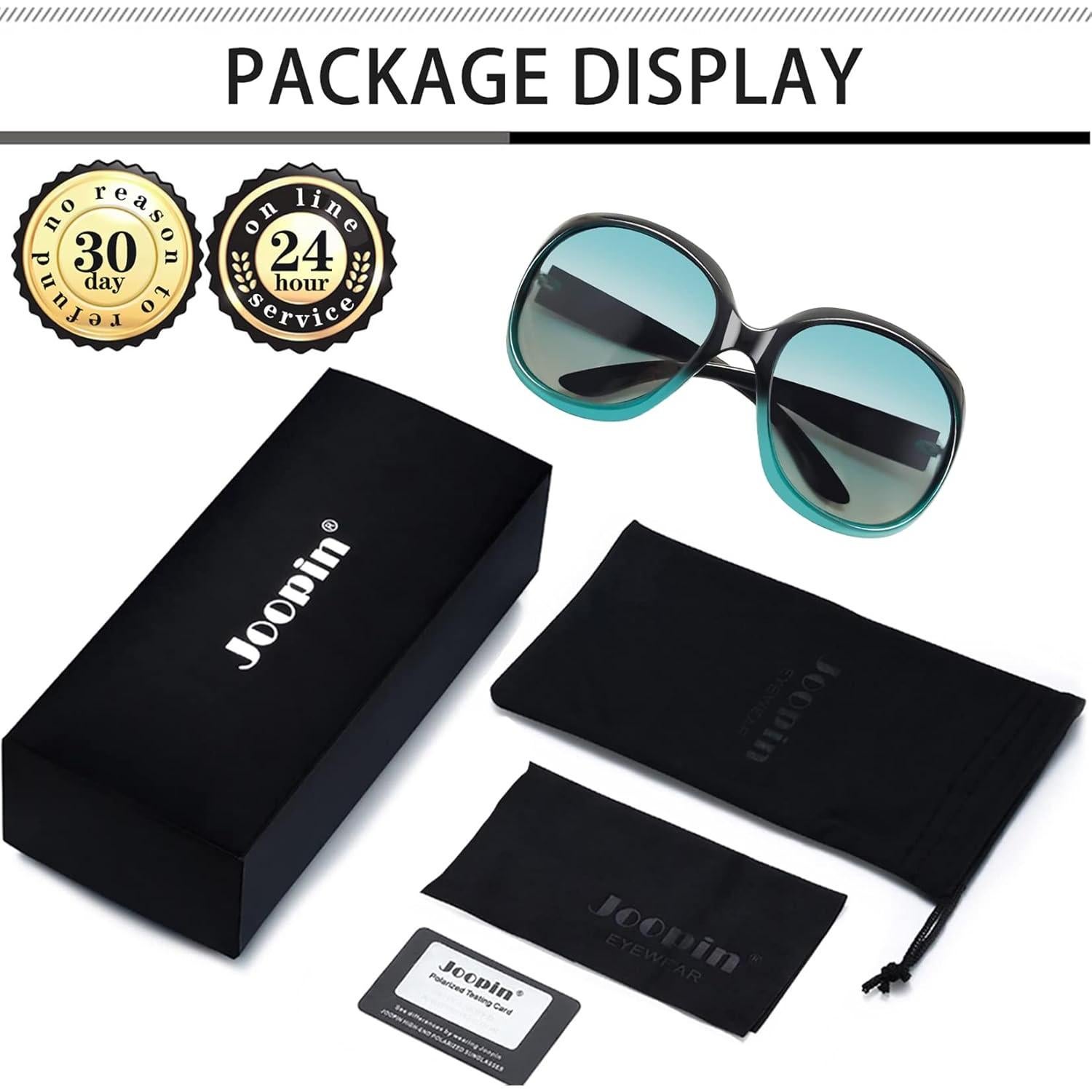 Gafas de sol Joopin grandes polarizadas UV400 para mujeres