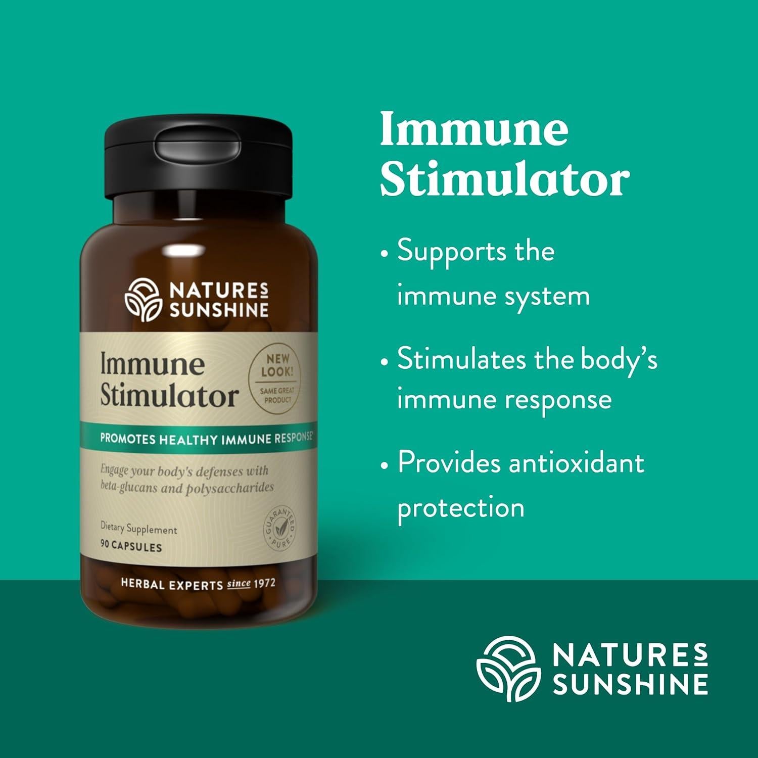Inmuno Estimulador Nature's Sunshine 90 Cápsulas 81.65g