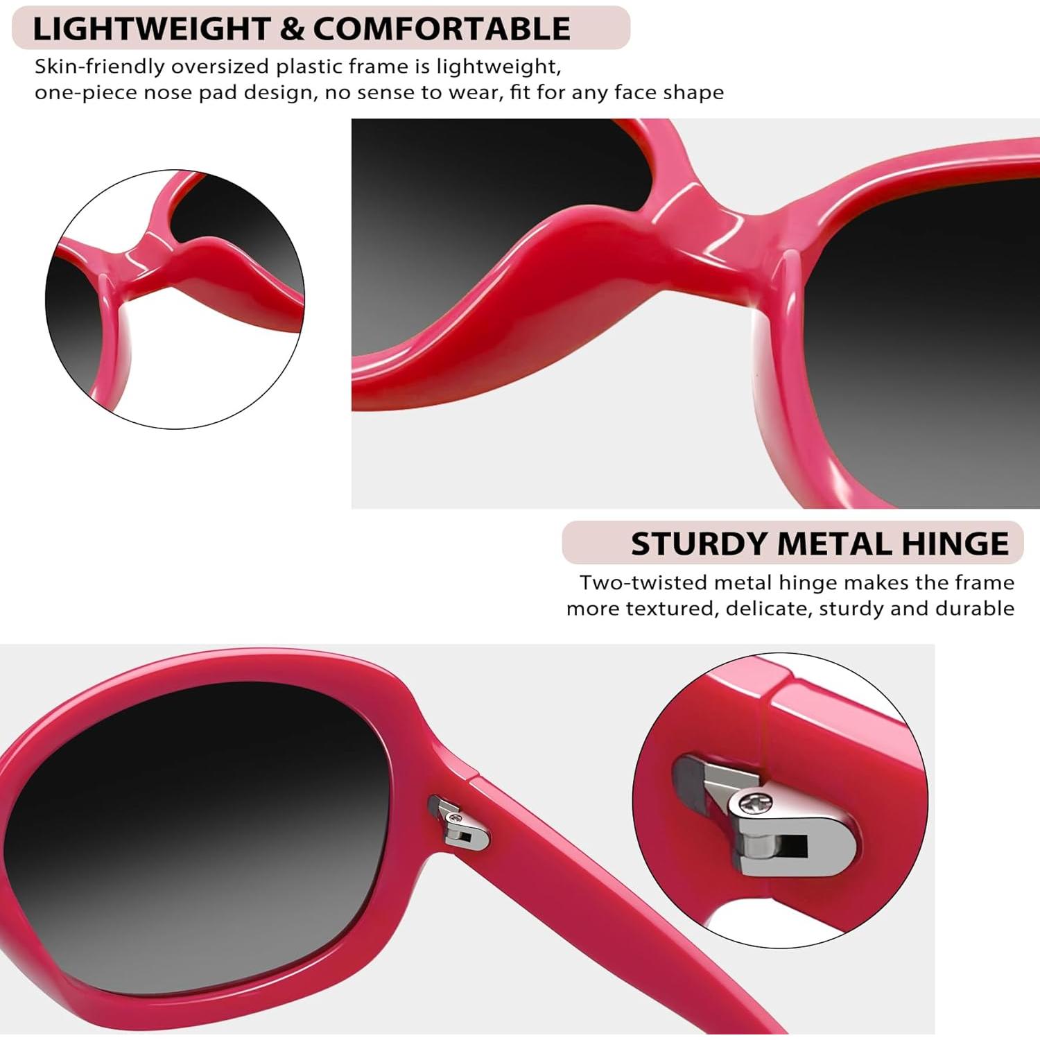 Gafas de sol grandes Joopin polarizadas UV400 para mujeres