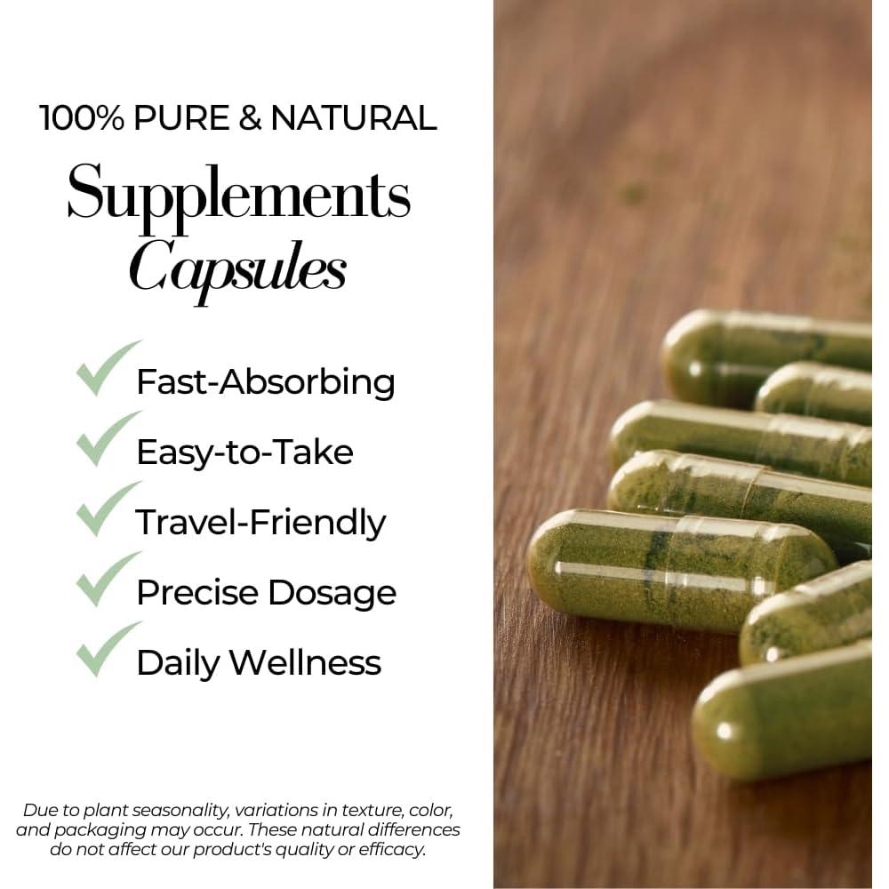 Cápsulas de Fruta de Baobab Siyah Organics 60 Unidades