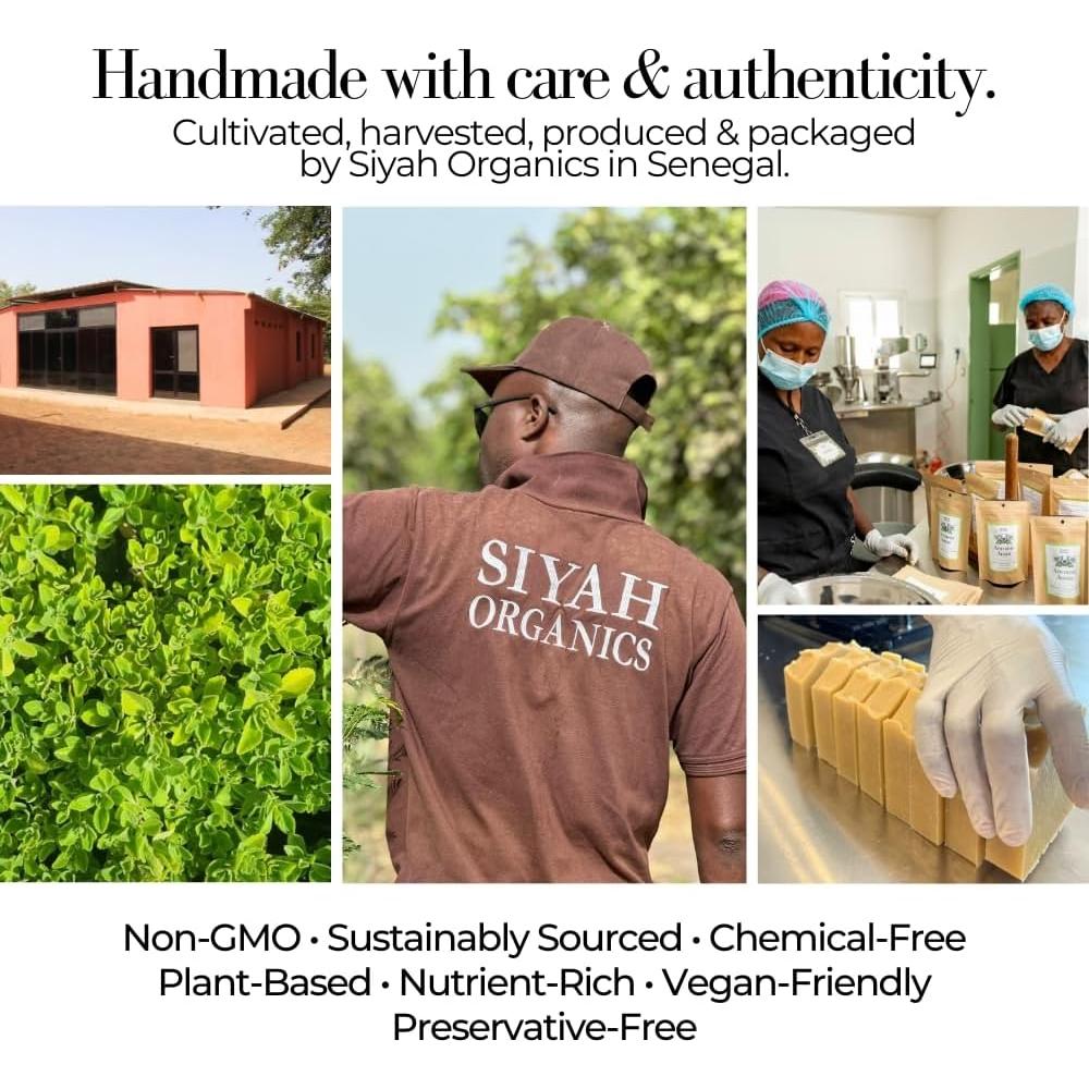 Cápsulas de Fruta de Baobab Siyah Organics 60 Unidades