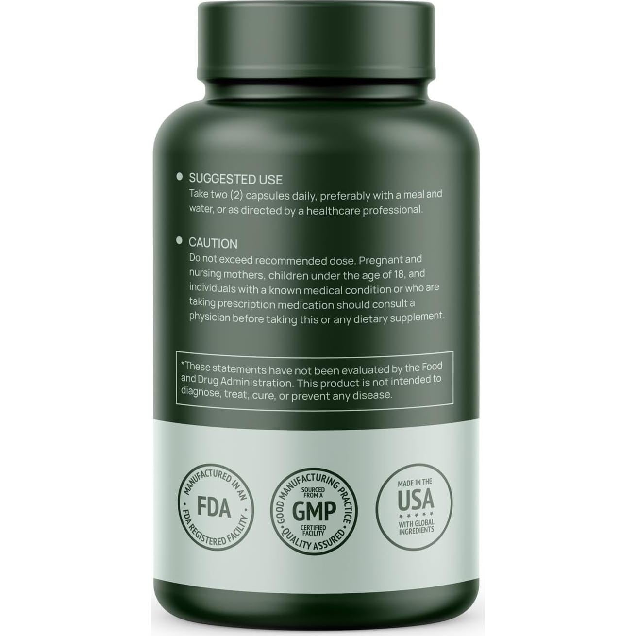 Resveratrol 1400mg 120 Cápsulas HMS Nutrition Antioxidantes