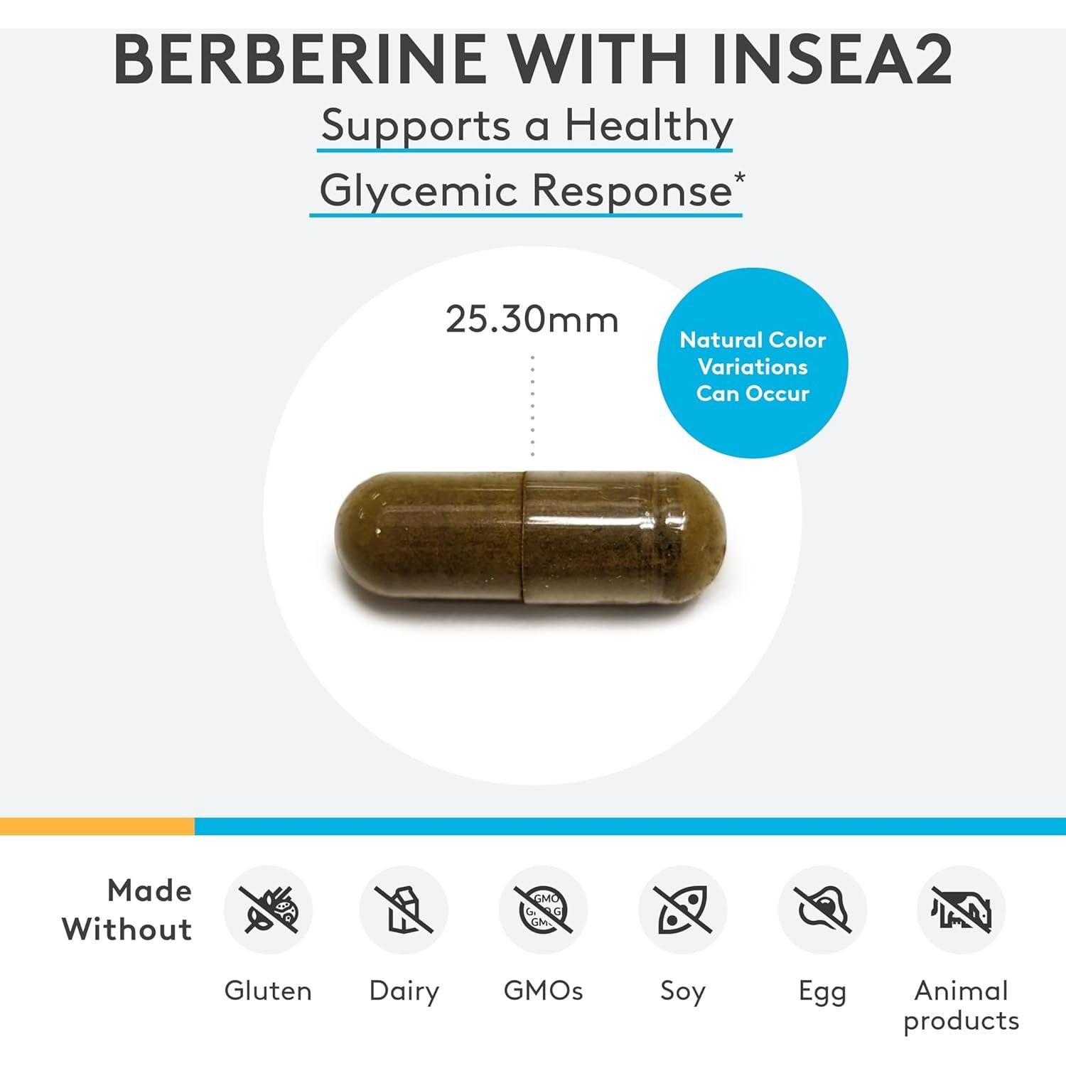 Suplemento de Berberina XYMOGEN 120 Cápsulas - Salud Digestiva